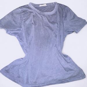 Cotton On Women's Light Gray Short Sleeve Tee